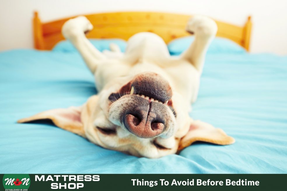 things-to-avoid-before-bedtime